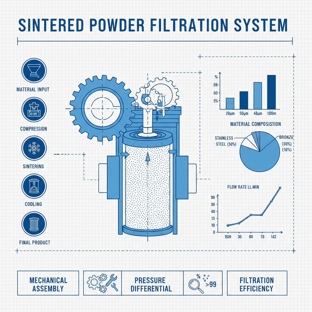 Advanced Sintered Powders Filters for Industrial Separation and Purification