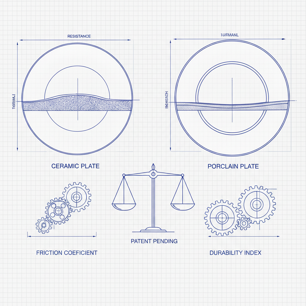 Understanding the Differences Between Ceramic Plate vs Porcelain Plates for Optimal Use