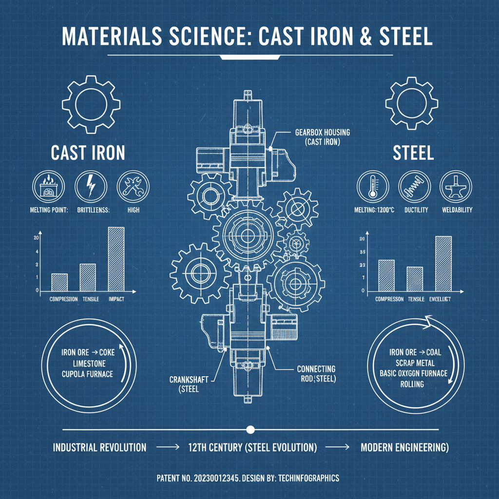 The Enduring Strength of Cast Iron and Steel in Modern Civilization
