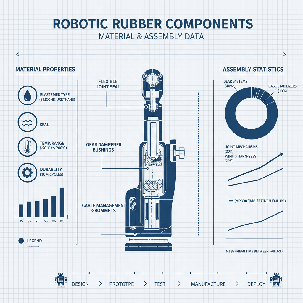 Robot rubber parts