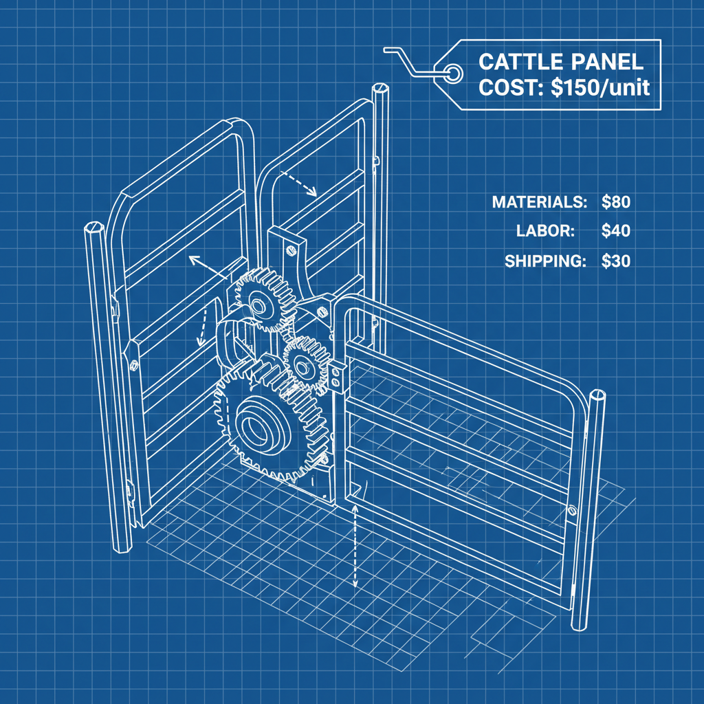 cattle panel cost