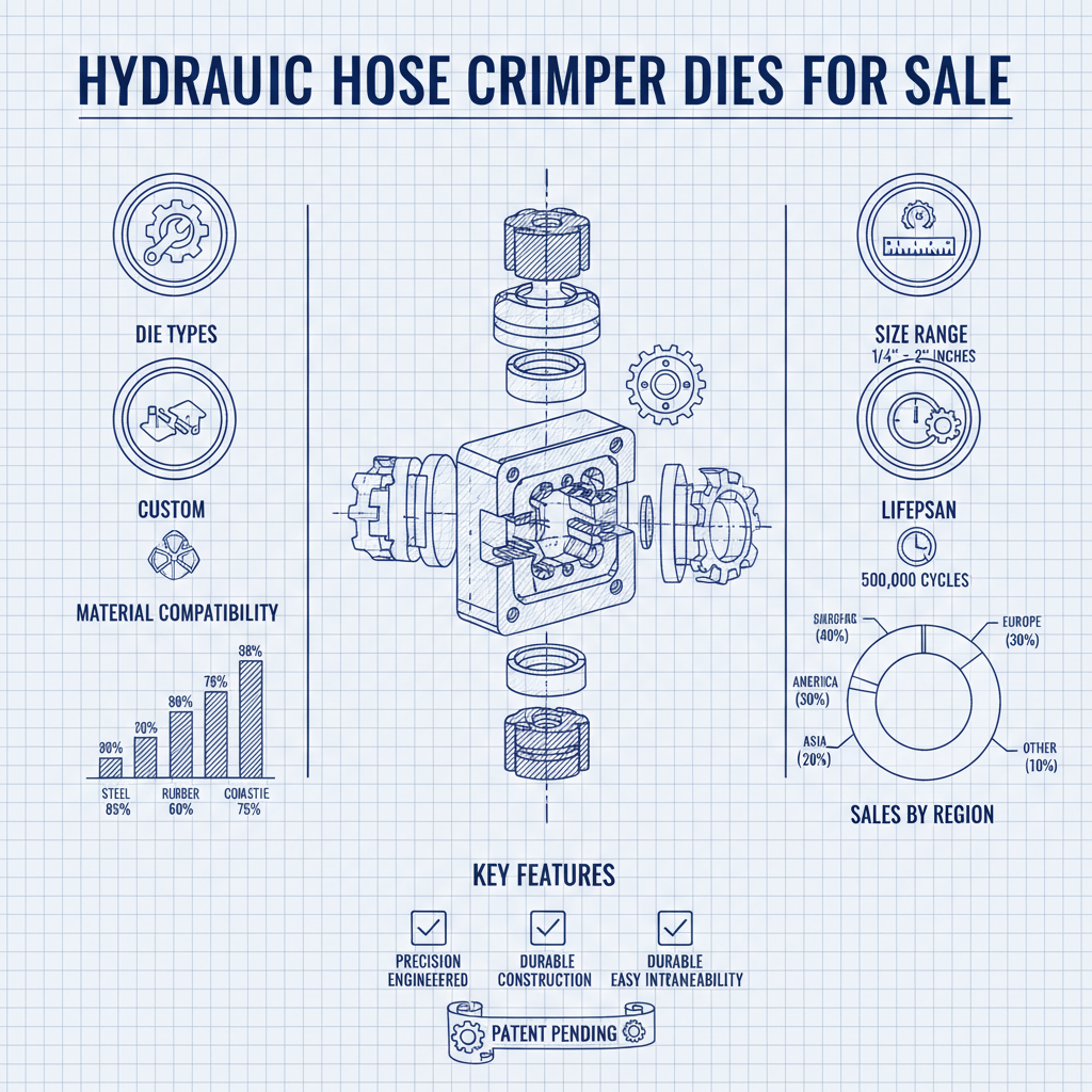 hydraulic hose crimper dies for sale