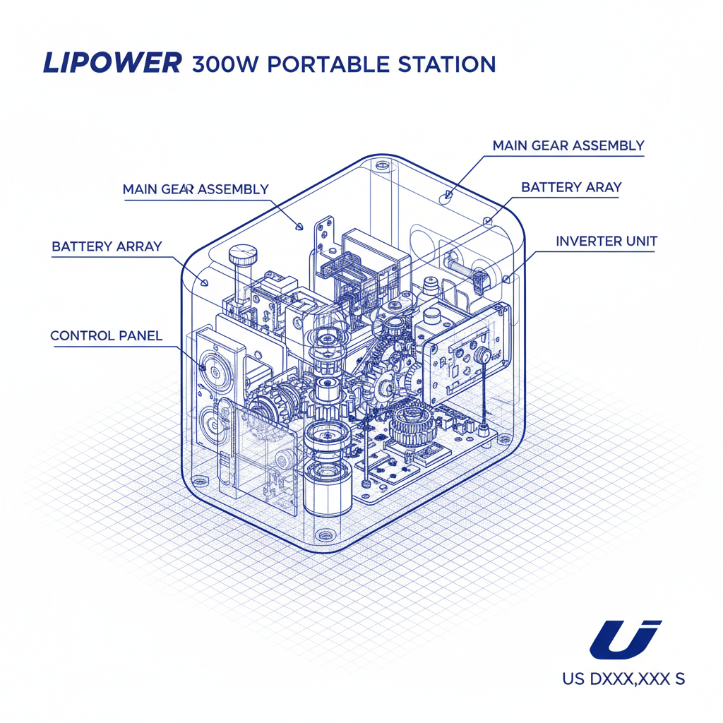 LiPower 300W Portable Power Station Your Reliable Power Companion