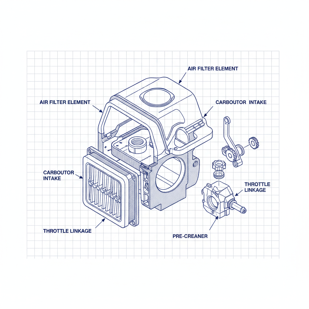 China Honda GX120 Air Filter Guide for Peak Engine Performance