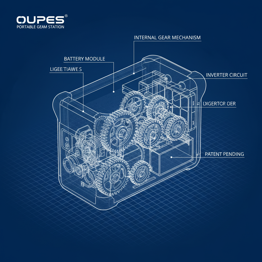 Oupes 1800w Portable Power Station Your Ultimate Power Solution