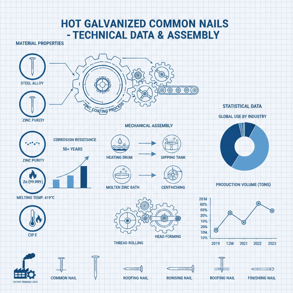 Comprehensive Guide to Durable Hot Galvanized Common Nails for Construction