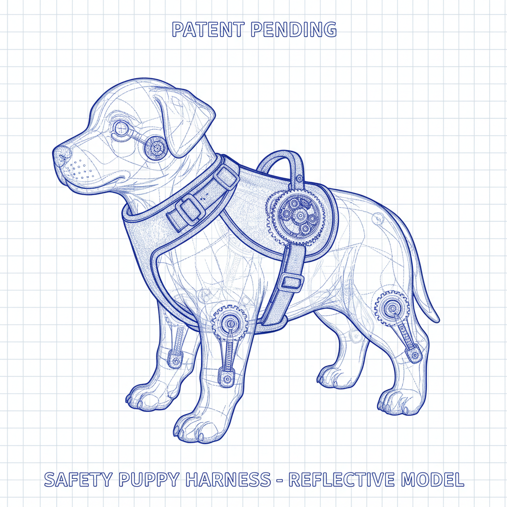 Essential Safety Gear Reflective Puppy Harness for Nighttime Walks