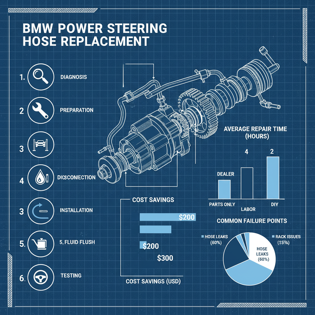 Comprehensive Guide to BMW Power Steering Hose Replacement and Repair