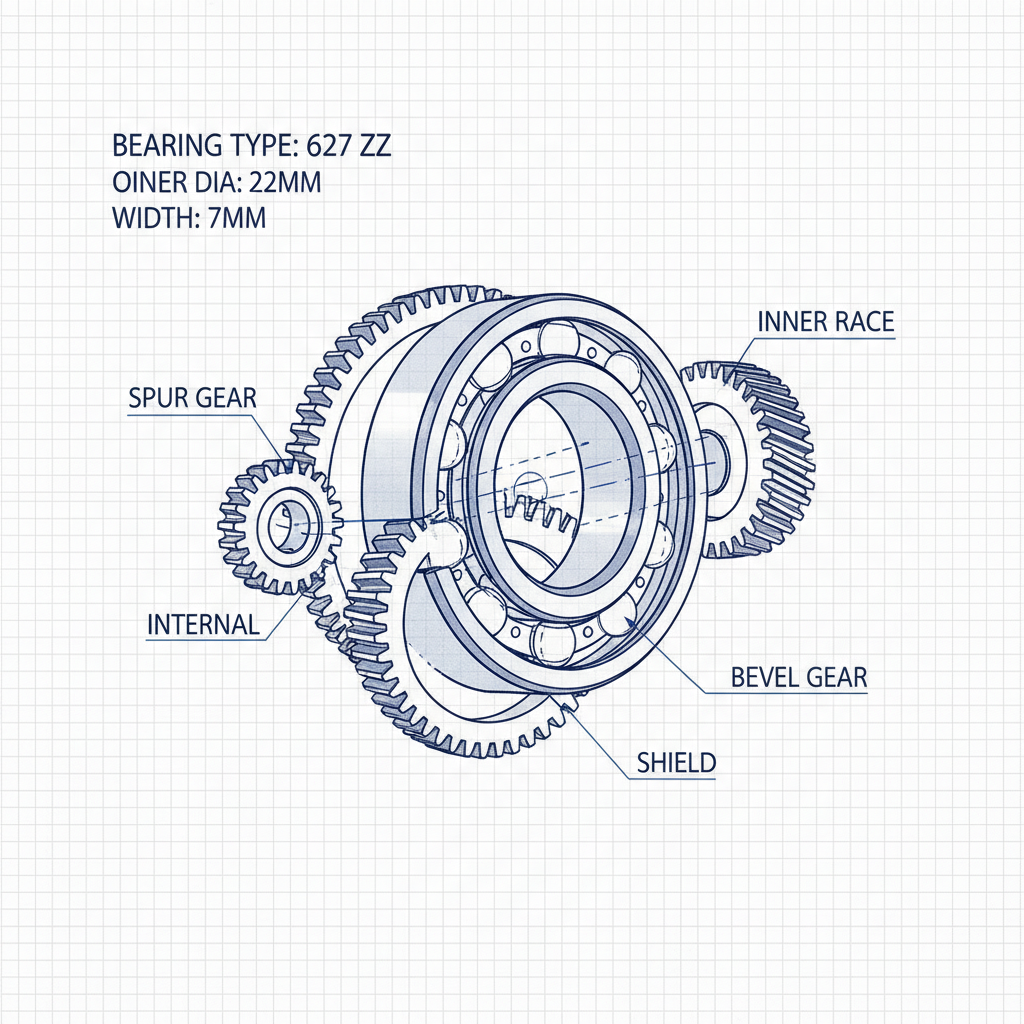 Comprehensive Guide to Bearing 627 ZZ Specifications and Applications