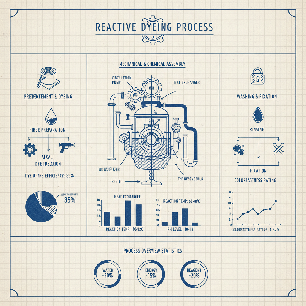 Understanding the Reactive Dyeing Process for Cellulosic Fibers A Comprehensive Guide