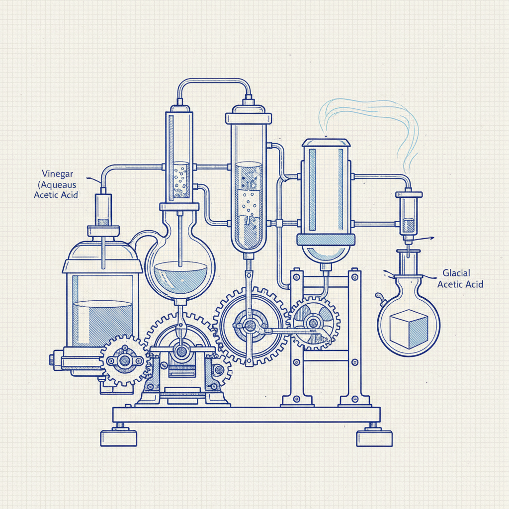 Learn How to Make Glacial Acetic Acid from Vinegar Safely and Effectively