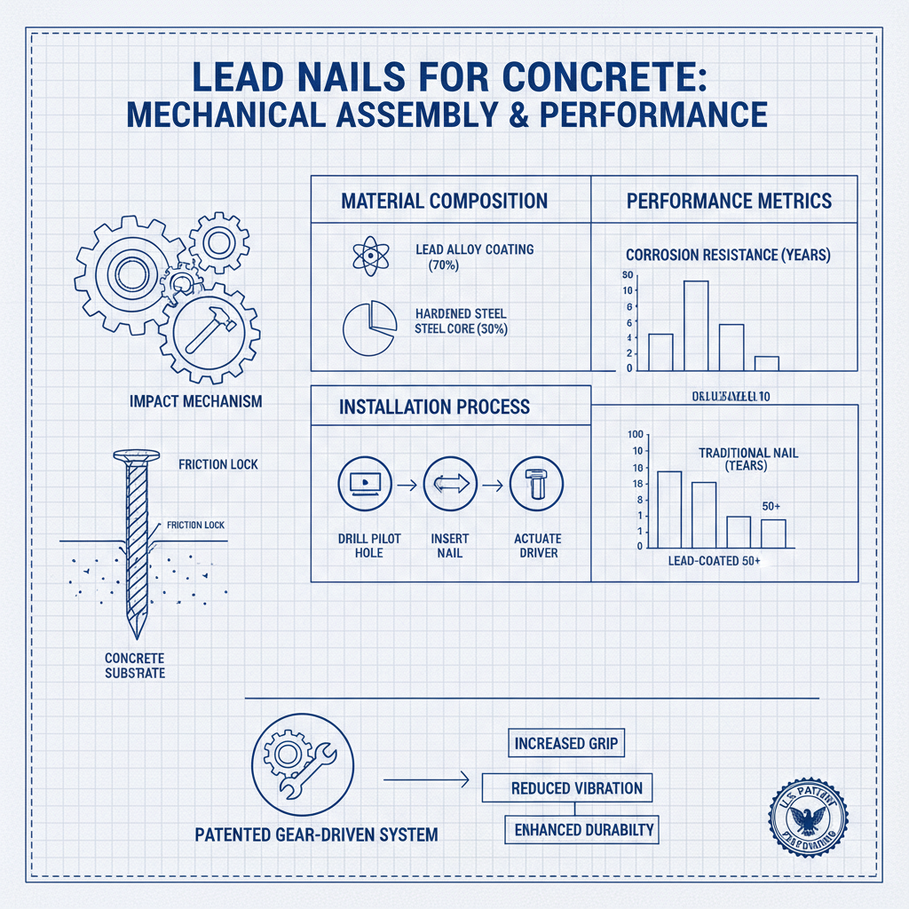 Comprehensive Guide to Choosing the Right Lead Nails for Concrete Applications