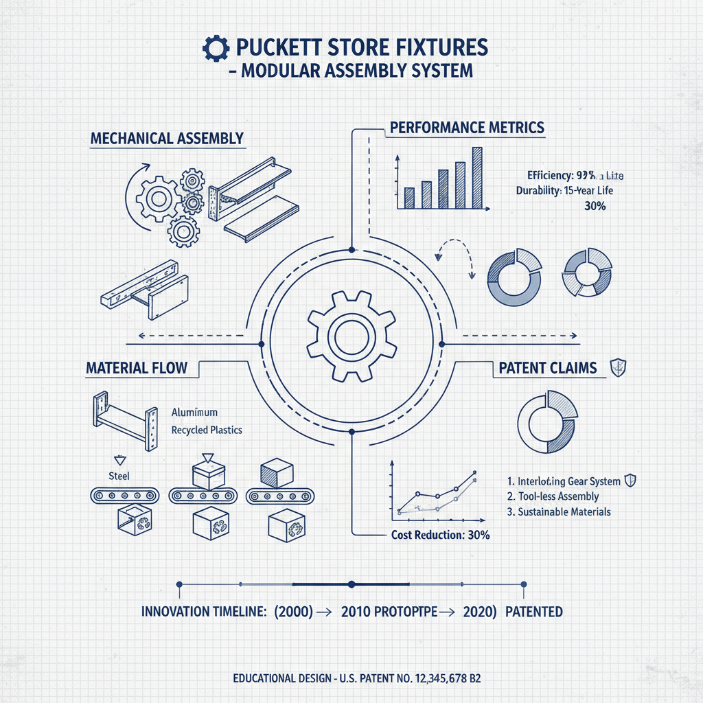 Enhance Retail Displays with Durable Puckett Store Fixtures from CH Shop Display