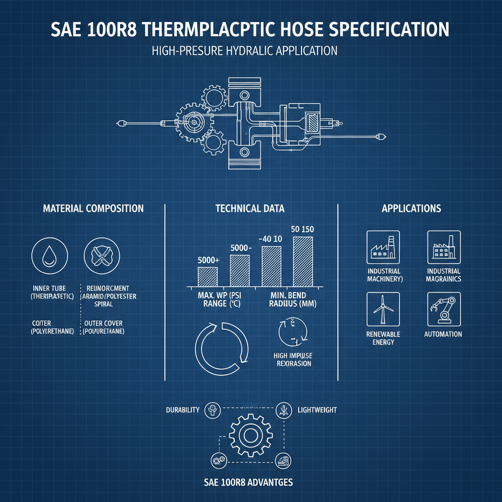 Comprehensive Guide to SAE100R8 Hydraulic Hose Selection and Maintenance