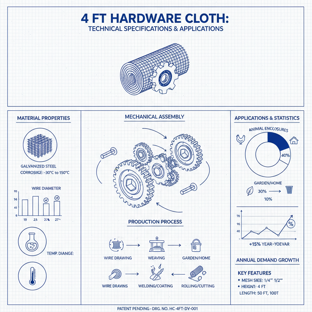 Comprehensive Guide to 4 ft Hardware Cloth Applications and Selection
