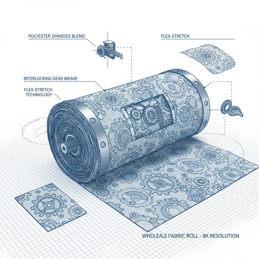 Find High Quality Wholesale Polyester Spandex Fabric for Your Business