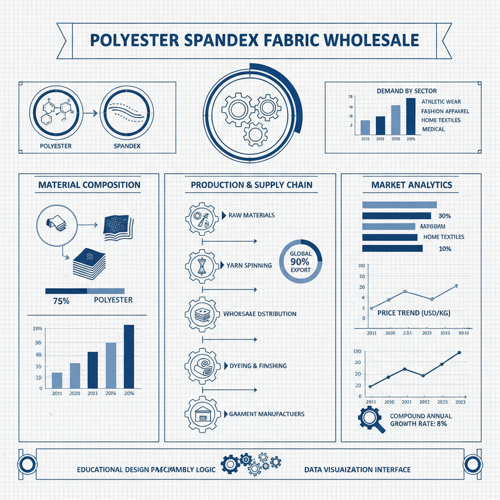 Find High Quality Wholesale Polyester Spandex Fabric for Your Business