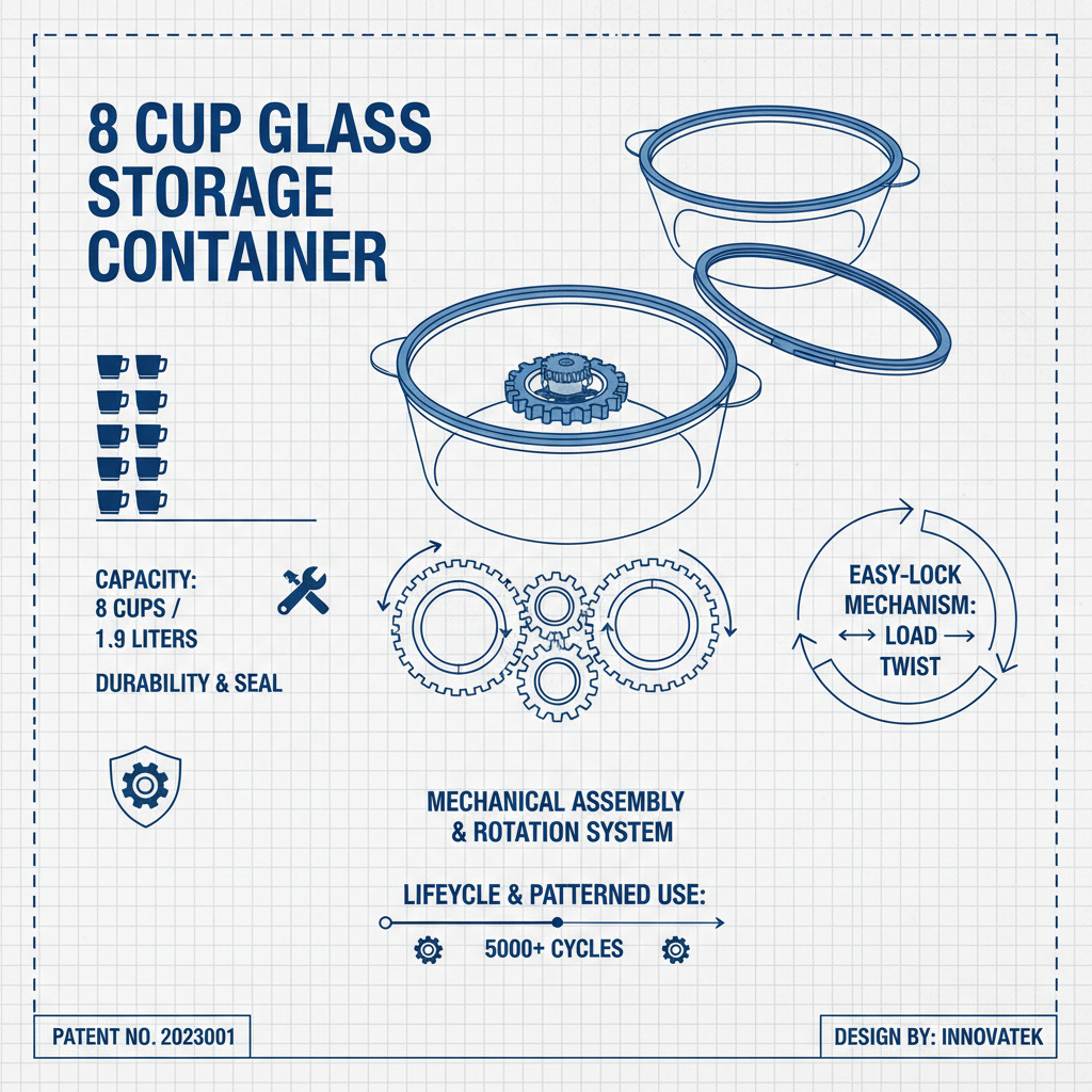 Choosing the Right 8 Cup Glass Storage Container for Kitchen Organization