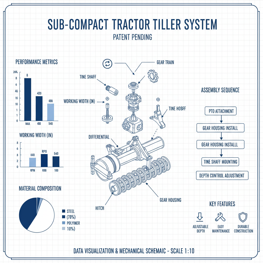 Maximize Landscaping Efficiency with a Tiller for Sub Compact Tractor