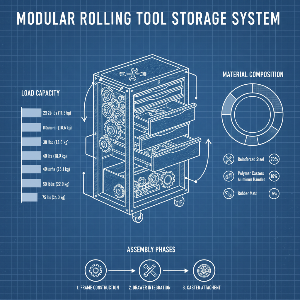 Maximize Workshop Efficiency with a Robust 5 Drawer Rolling Tool Cabinet