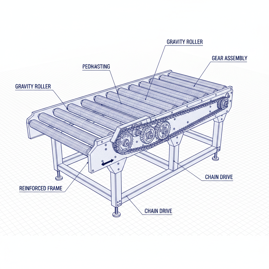 Comprehensive Guide to Heavy Duty Gravity Roller Conveyor Systems and Applications