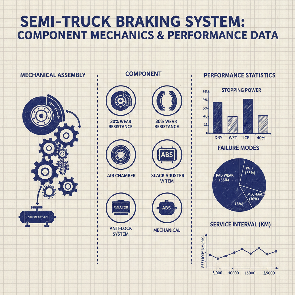Comprehensive Guide to Semi Truck Brake Components and Maintenance Procedures Comprehensive Guide to Semi Truck Brake Components and Maintenance Procedures
