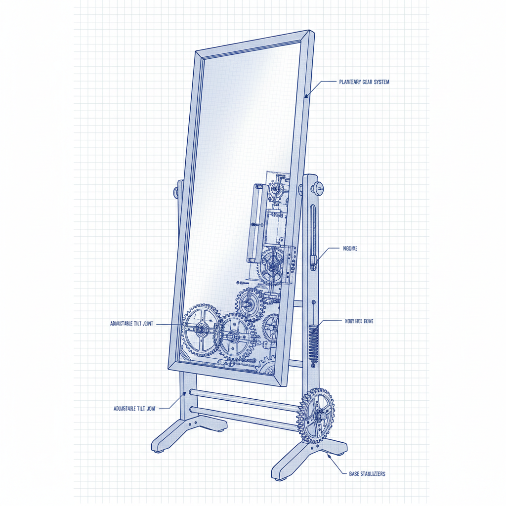 Enhance Your Home Decor with a Stunning Large Standing Silver Mirror