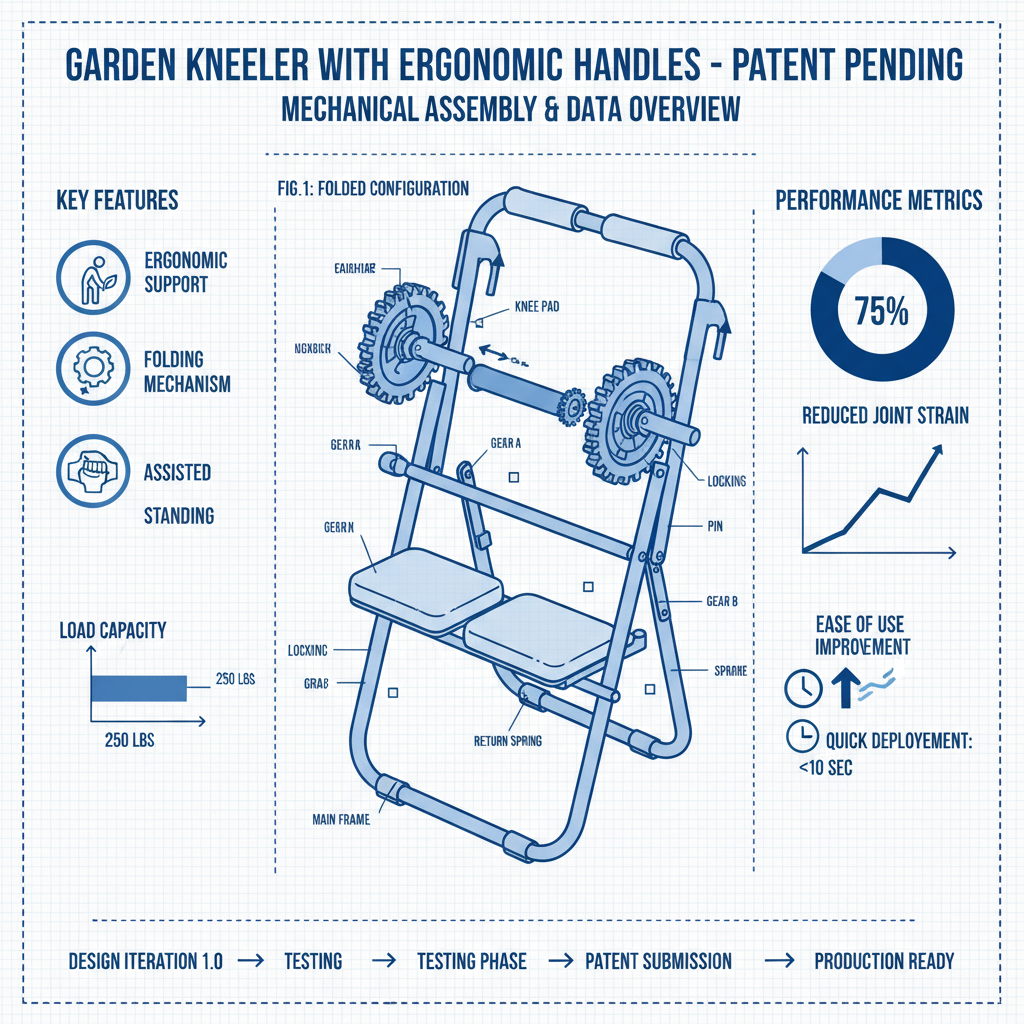 garden kneeler with handles