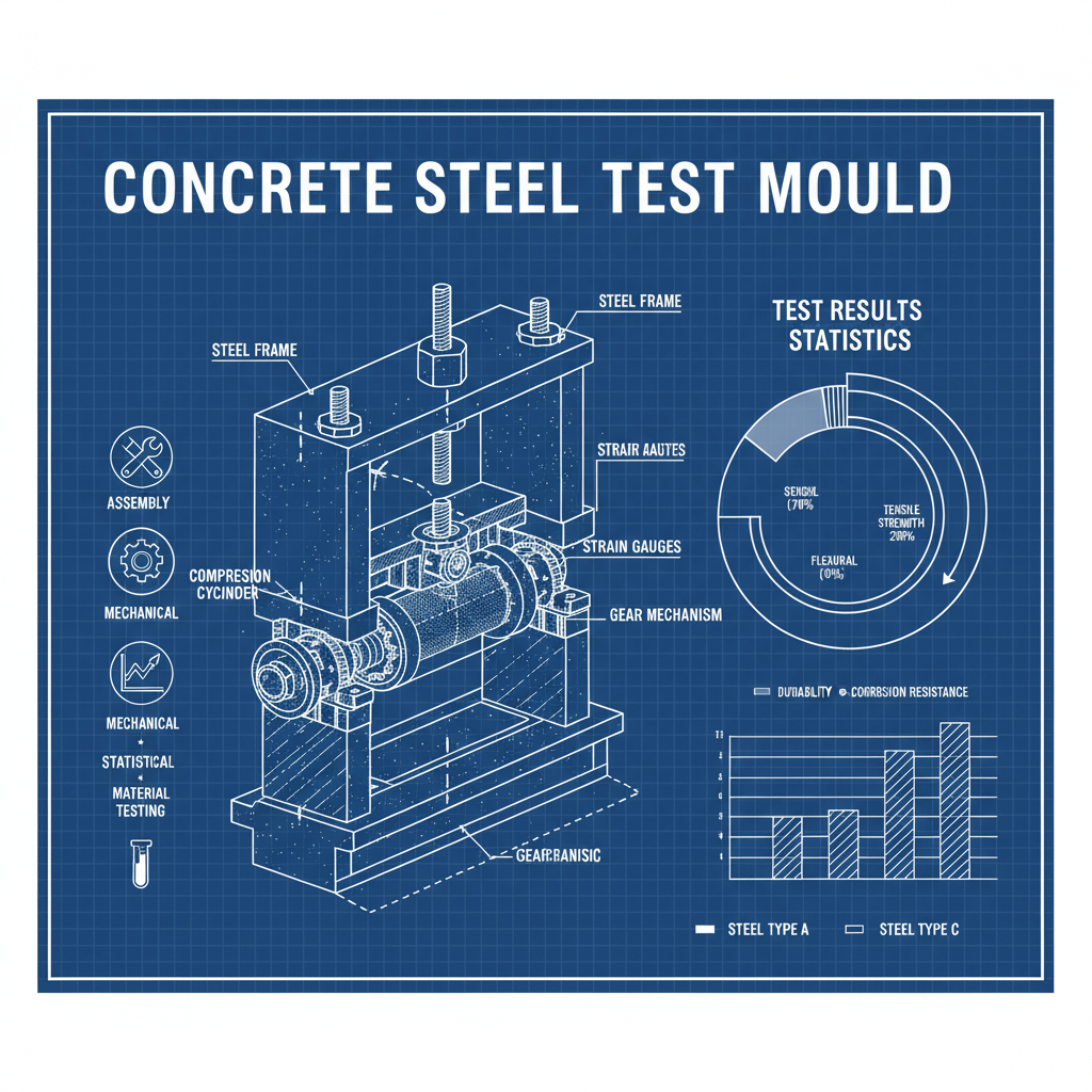 Concrete Steel Test Mould