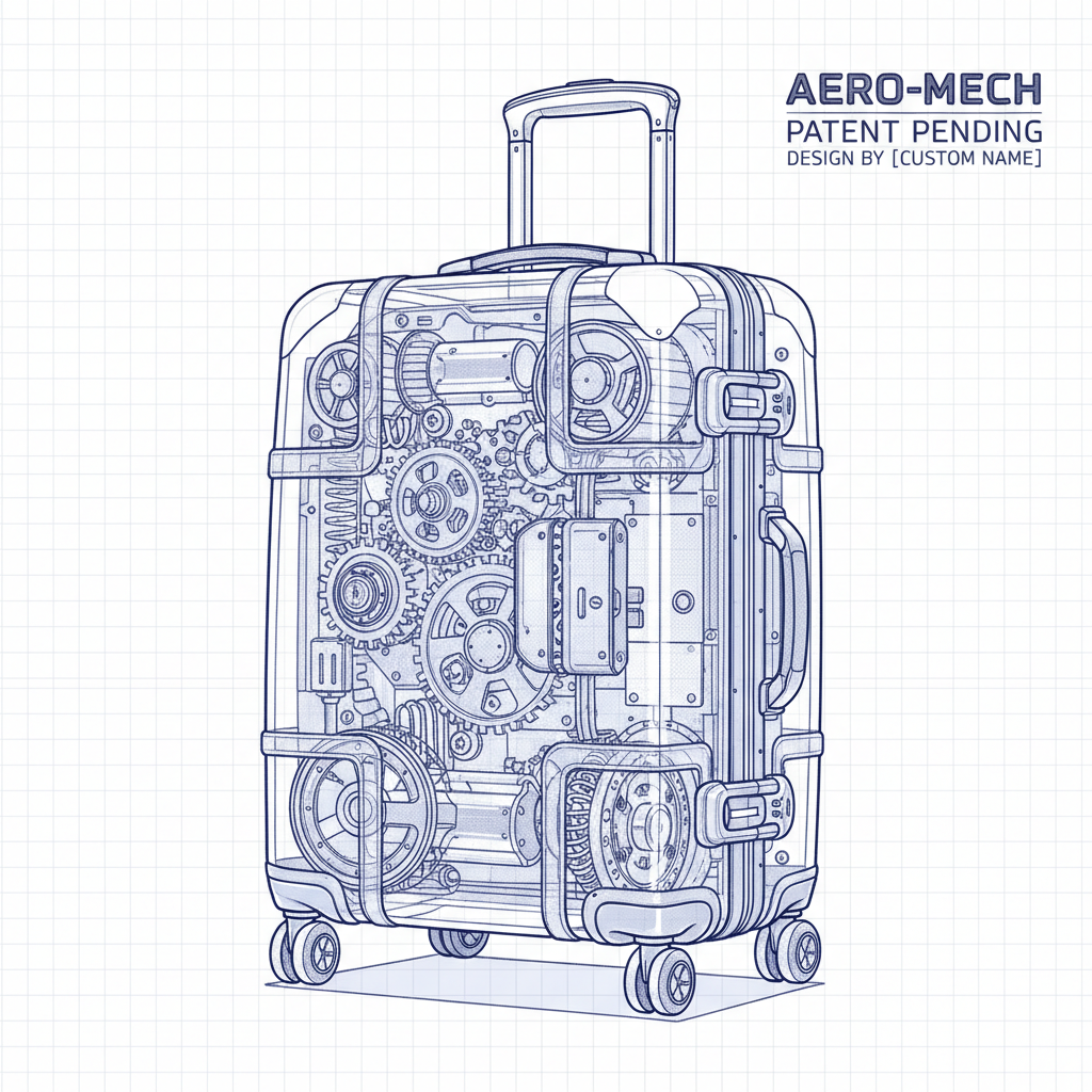 personalised luggage