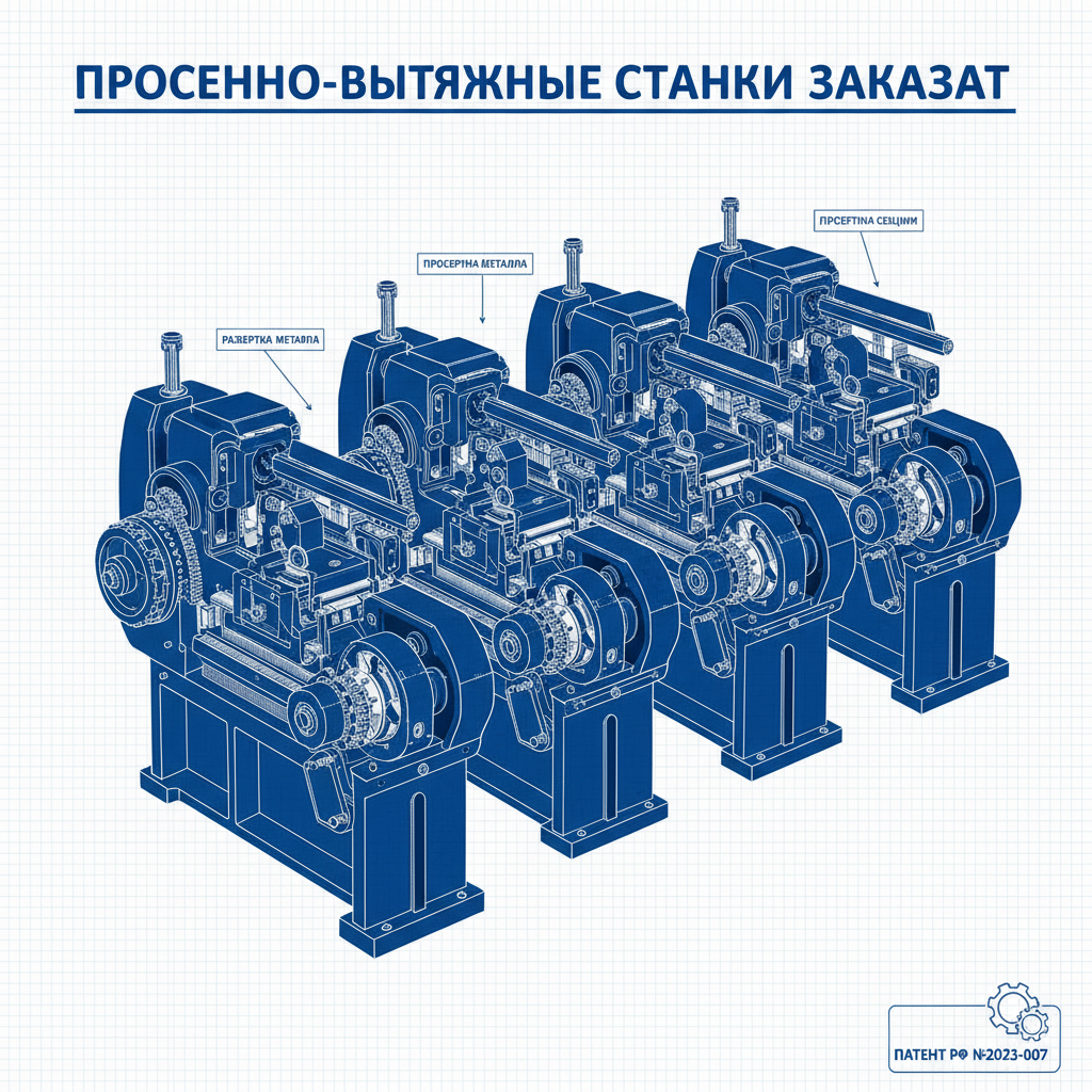 Просечно-вытяжные станки заказать