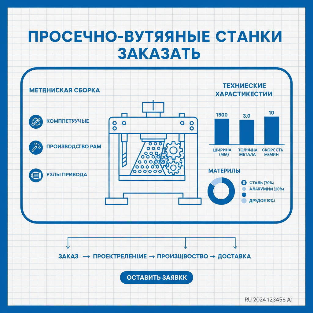 Просечно-вытяжные станки заказать