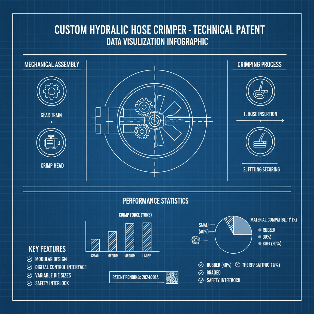 Custom hydraulic hose crimper