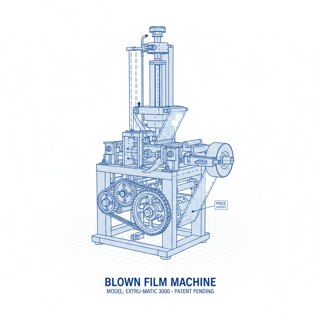 blown film machine price