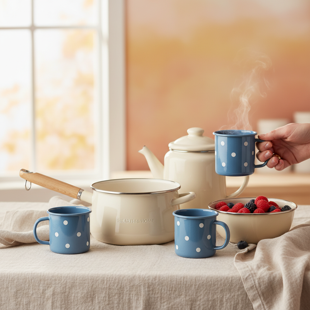 Exploring the Durability and Timeless Appeal of Enamel Kitchenware