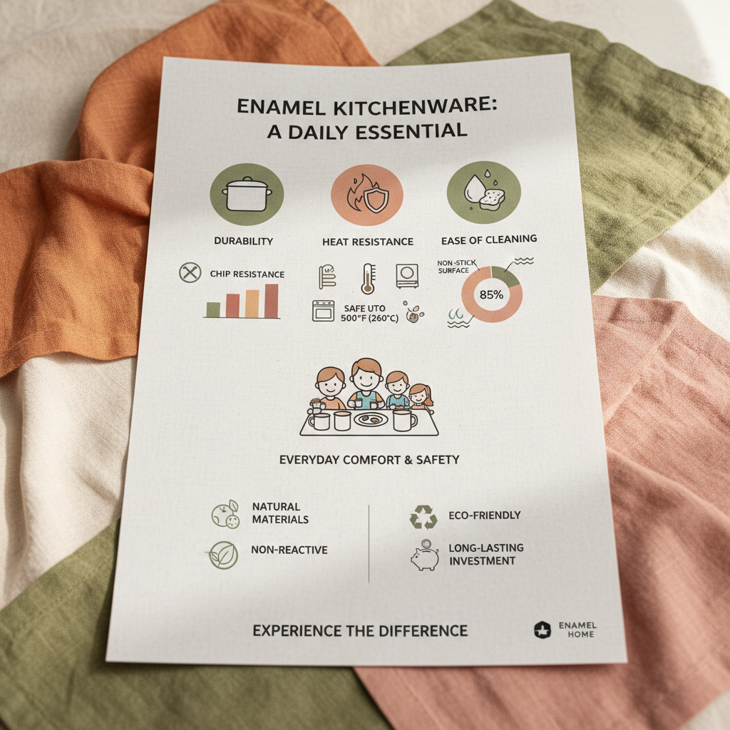 Exploring the Durability and Timeless Appeal of Enamel Kitchenware