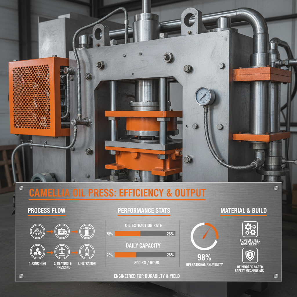 Advancements in Camellia Oil Press Technology for Sustainable Oil Extraction