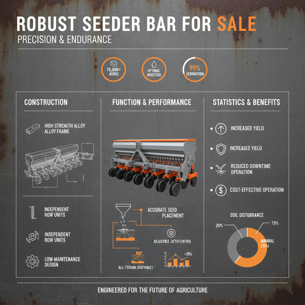 Find The Best Seeder Bar For Sale For Optimal Crop Production