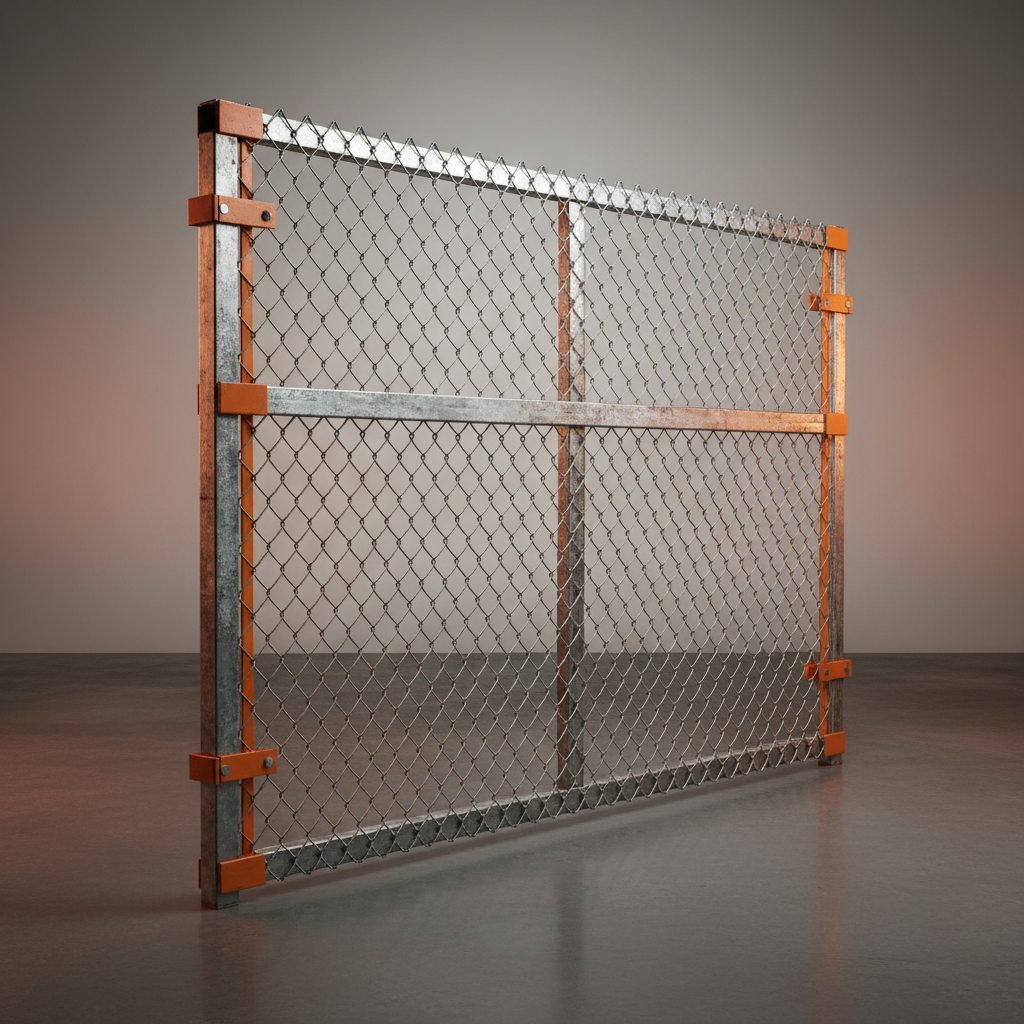 1 1 4 chain link fence
