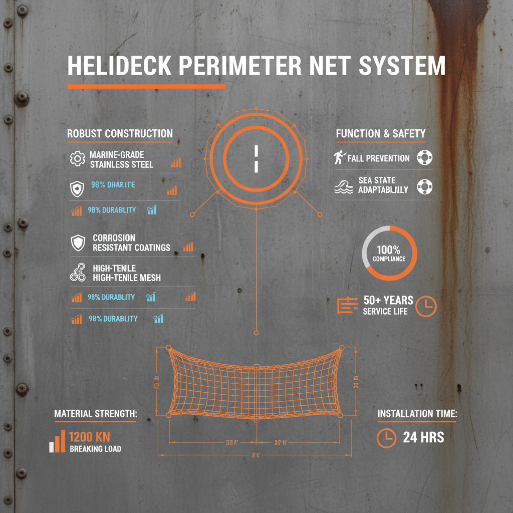 Essential Helideck Perimeter Net Systems for Offshore Safety and Operations