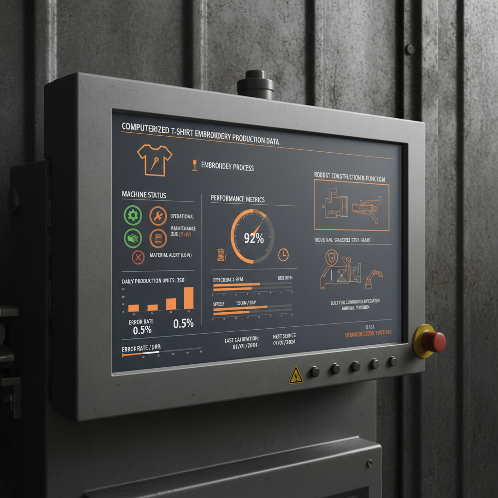 Exploring the Revolution of Computerized T Shirt Embroidery Machine Technology