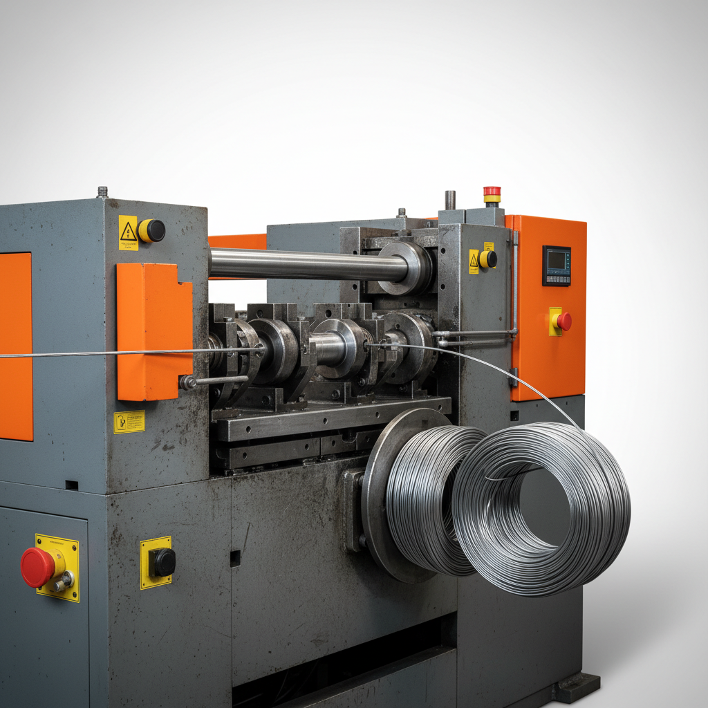 wire drawing machine process