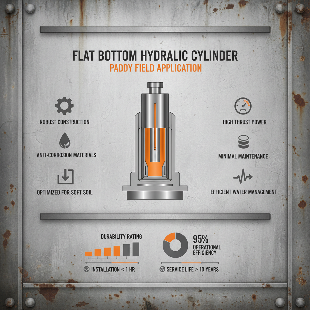 Optimizing Paddy Field Agriculture with Flat Bottom Hydraulic Cylinders
