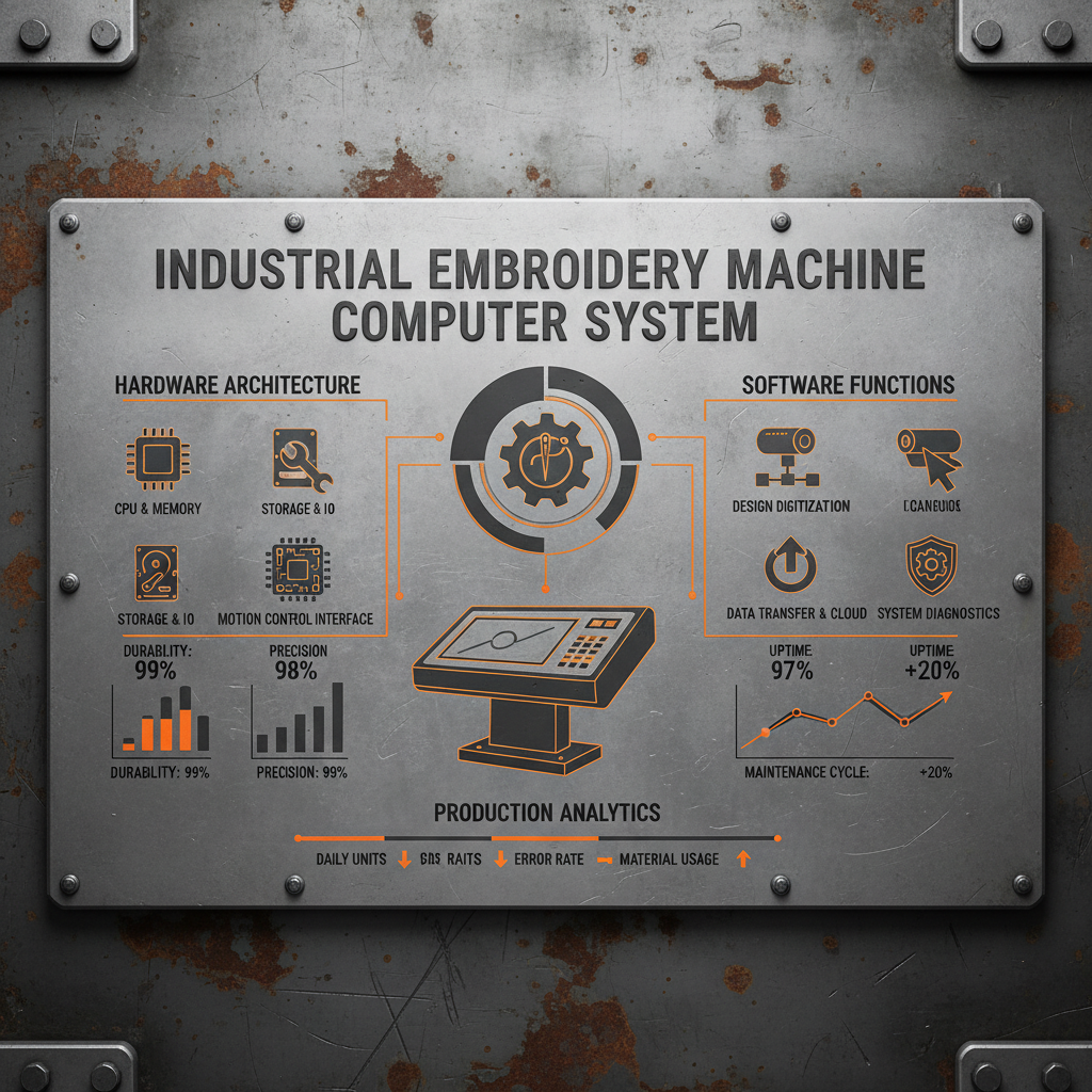 Advanced Embroidery Machine Computer Systems Revolutionizing Textile Production