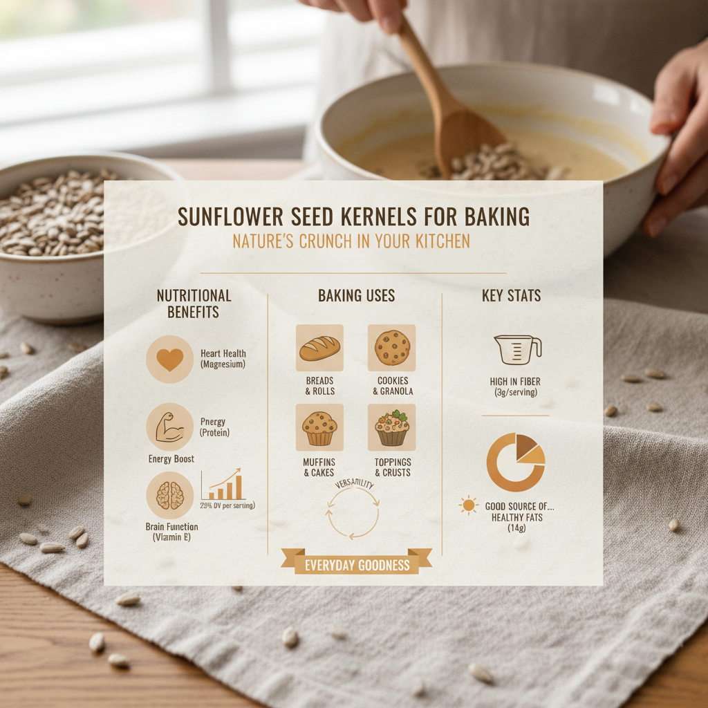 Exploring the Versatile World of Sunflower Seed Kernels for Baking Applications