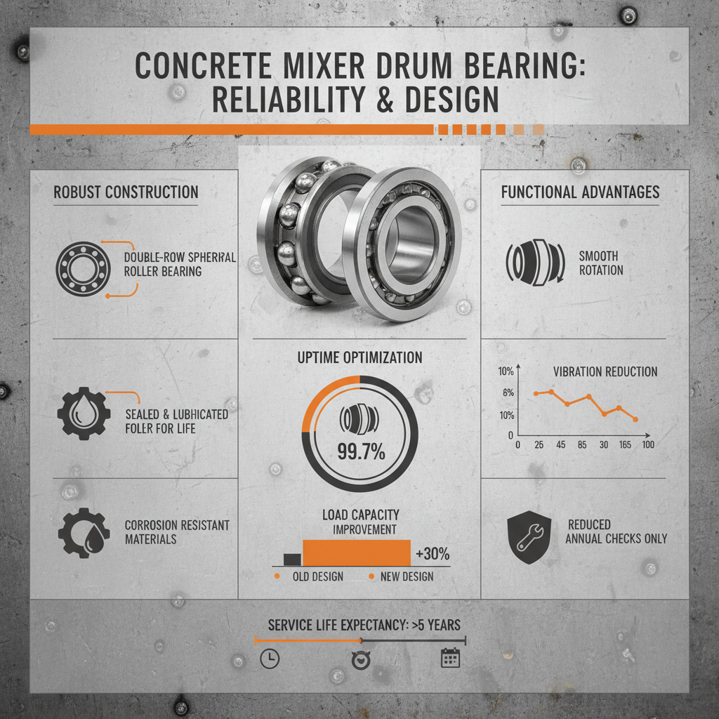 The Vital Role of Concrete Mixer Drum Bearings in Modern Construction