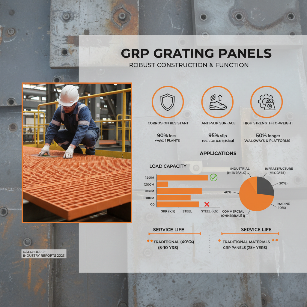 GRP Grating Panels Revolutionizing Infrastructure and Industrial Solutions