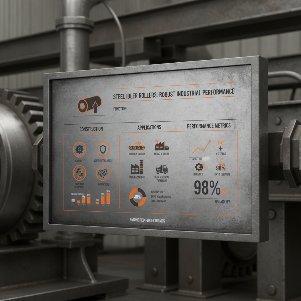 Optimizing Conveyor Systems with Durable Steel Idler Rollers