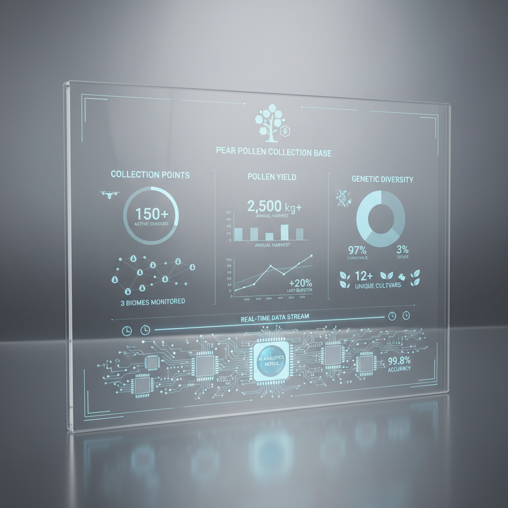 Optimizing Pear Production with an Advanced Pear Pollen Collection Base