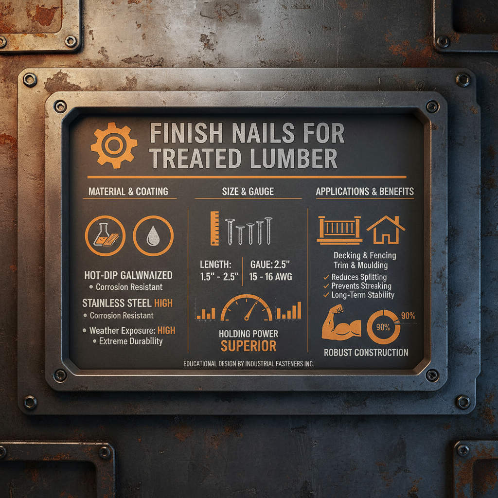Essential Guide to Selecting the Right Finish Nails for Treated Lumber